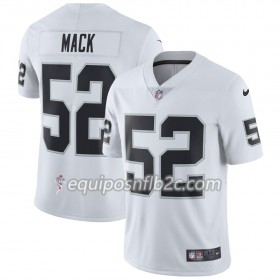 Camiseta Hombre NFL Oakland Raiders Khalil Mack 52 Nike Blanco